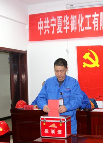 寧夏華御黨總支隆重召開(kāi)換屆選舉黨員大會(huì )